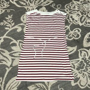 Tommy hilfiger knit dress like new. Size large. Nautical. Red white blue